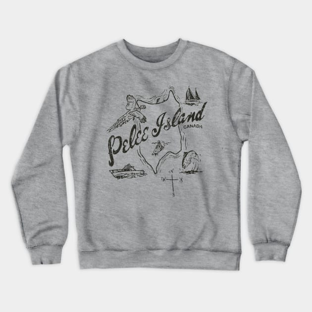 Pelee Island 1868 Crewneck Sweatshirt by JCD666